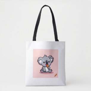 "Adorable Drooling Koala: Niedlicher Cartoon Desig