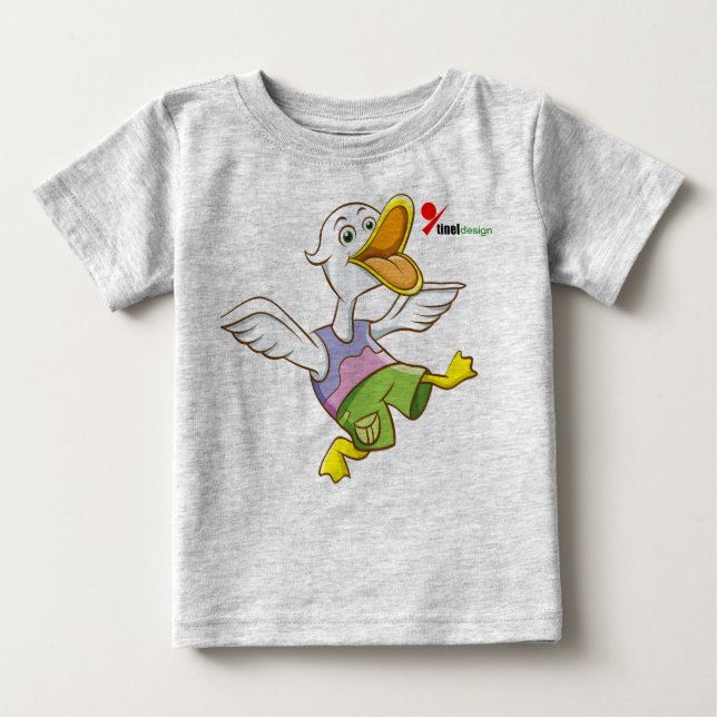 Adorable Duck Baby T - Shirt (Vorderseite)