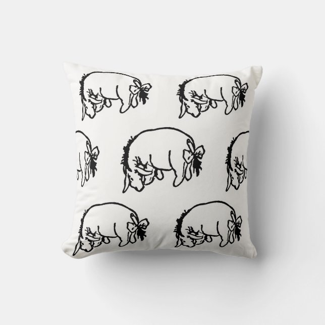 Adorable Eeyore Kissen (Vorderseite)