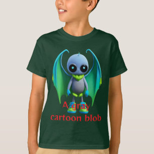 Adorable Ein-Mit Augen Bat-Inspiriert Kids-T - Shi T-Shirt