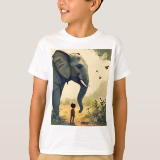 "Adorable Elephant Cartoon T - Shirt - Ein Genuss