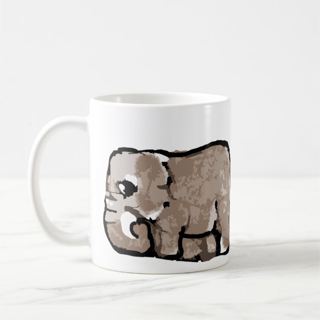 Adorable Elephant-Tasse Kaffeetasse (Links)