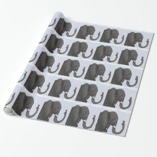 Adorable Elephant und Niedliche Ladybug Geschenkpapier
