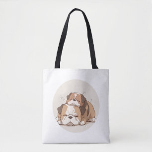 Adorable English Bulldog Classic T - Shirt (2)