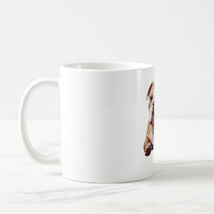 Adorable English Bulldog Puppy - Endearing Por Por Kaffeetasse