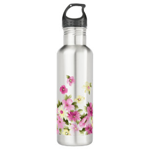 Adorable farbenfrohe Girly Blooming Blume Trinkflasche
