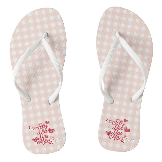 Adorable Feliz Dia Das Mães | Flip Flops (Fußbett)