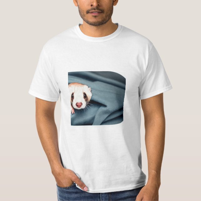"Adorable Ferret T - Shirt Designs - Whimsical und (Vorderseite)