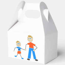 Adorable Figure und Son Strichmännchen Fevor Boxes Geschenkschachtel