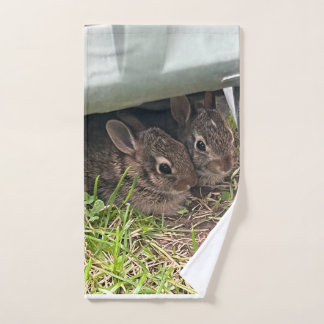 Adorable frisch geborene Banden Handtuch