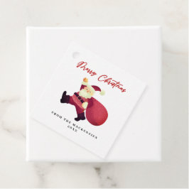 Adorable Frohe Weihnachten Geschenkanhänger