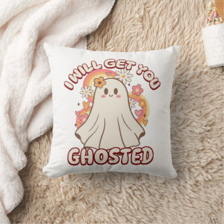 Adorable Funny Ghost - Niedliches Valentine Ghost Kissen