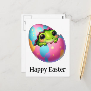 Adorable Funny Niedlich Oaster Baby Frog Postkarte