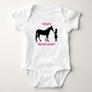 Adorable Future Horse Lover Baby Strampler