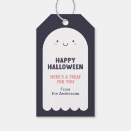 Adorable Ghost Happy Halloween-Leckerei Geschenkanhänger