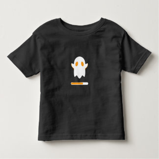 Adorable Ghost & Loading Bar Kleinkind T-shirt