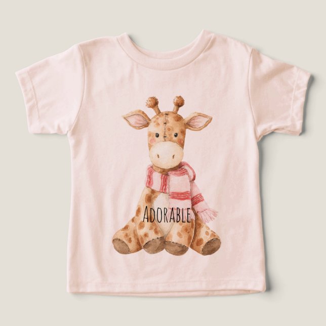 Adorable Giraffe Animal (Design Vorderseite)
