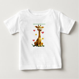 "Adorable Giraffe Baby T-Shirt" T-shirt