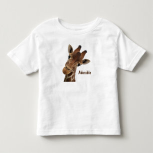 Adorable Giraffe Kleinkind T-shirt