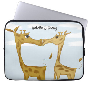 Adorable Giraffe Lovers Laptopschutzhülle