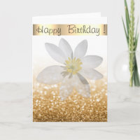 Adorable Girly, Daisy, Glittery, Bokeh, Personalis