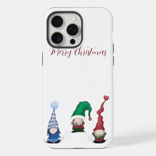 Adorable Gnome Posse iPhone Hülle (Rückseite)