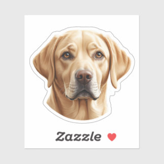 Adorable Golden Retriever Puppy Sticker - Niedlich