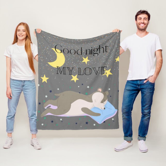 Adorable graue Muster Kinder Fleecedecke (Beispiel)