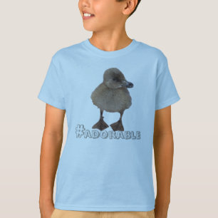 Adorable Gray Duckling Foto Personalisiert T-Shirt