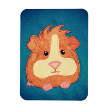 Adorable Guinea Pig Magnet