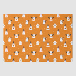 Adorable Halloween-Trick oder Tretgeister Seidenpapier