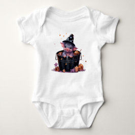 ADORABLE HALLOWEWEWEE PIGLETTE IN EINEM BUCKET BABY STRAMPLER