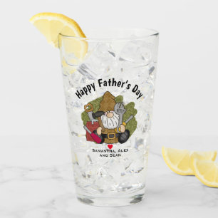 Adorable Handyman & Carpenter Garden Gnome Glas