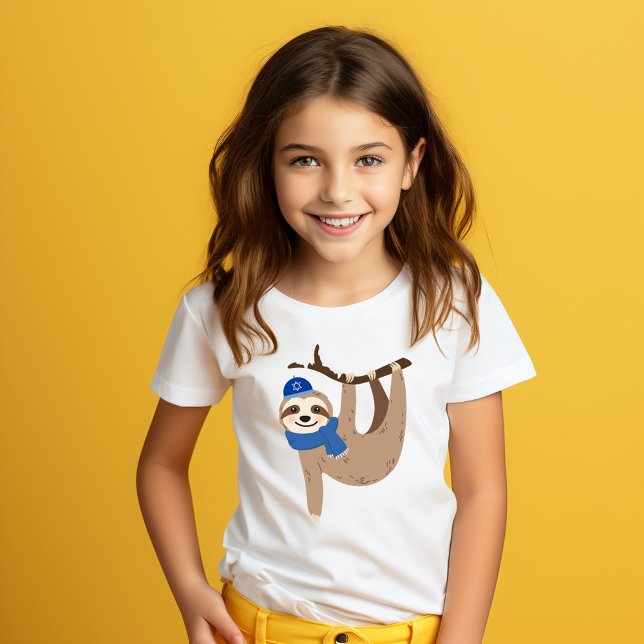 Adorable Hanukkah Sloth T-Shirt (Von Creator hochgeladen)