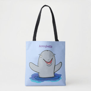 Adorable Happpoise Cartoon Illustration