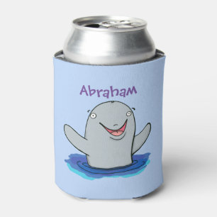 Adorable Happpoise Cartoon Illustration Dosenkühler