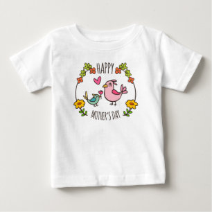 Adorable Happy Mother Day   Bodysuit Baby T-shirt
