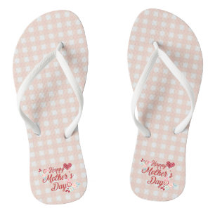 Adorable Happy Mother Day Flip Flops