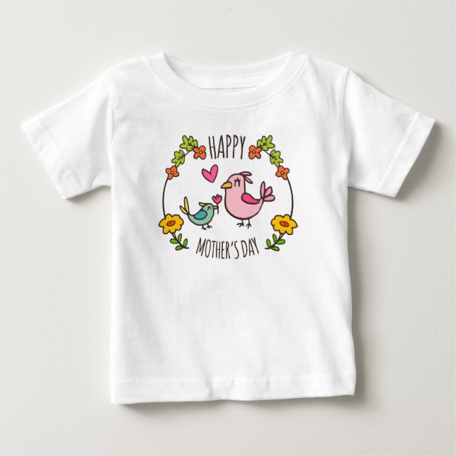 Adorable Happy Mother Day | Sweatshirt Baby T-shirt (Vorderseite)