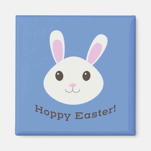 Adorable Hoppy Ostersonne Magnet (Vorne)