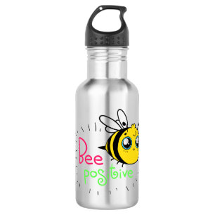Adorable Hummel positiv Motivierend sein Edelstahlflasche