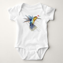 Adorable Hummingbird Baby Bodysuit Strampler