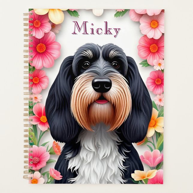 Adorable Hunde Gerahmt von Blume Planer (Vorderseite)