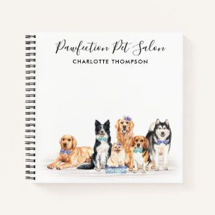 Adorable Hunde Haustiere Sitter Dog Groomer Gesch Notizbuch