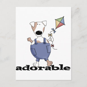 Adorable Hunde T - Shirt und Geschenke Postkarte