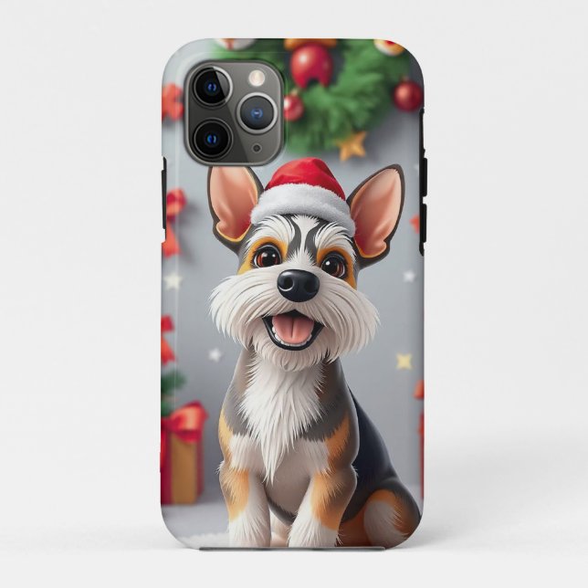 Adorable Hündin im Cartoon Case-Mate iPhone Hülle (Rückseite)