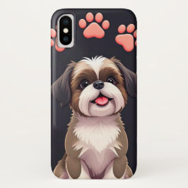 Adorable Hündin im Cartoon Case-Mate iPhone Hülle