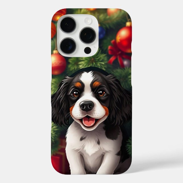 Adorable Hündin im Cartoon Case-Mate iPhone Hülle (Rückseite)
