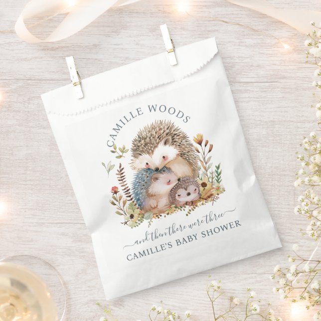 Adorable Igel Kinderdusche Geschenktütchen (Ausgeschnitten)