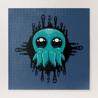 Adorable Inky Baby Octopus Friend Puzzle